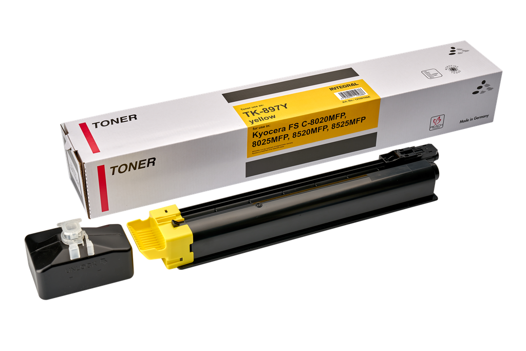 Kyocera Mita - 12100109 - Yellow - FS C8020MFP, C8025MFP, C8520MFP, C8525MFP yellow